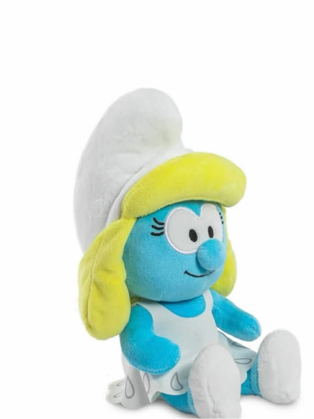 Smurfette Plush Toy - Blue and Yellow Character Plush